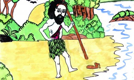 Mysterious footprint