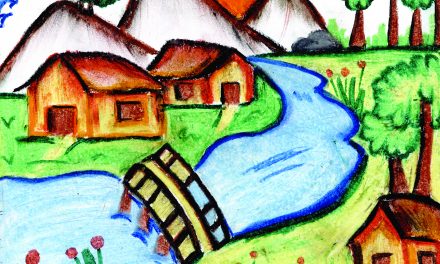 On the banks of the river