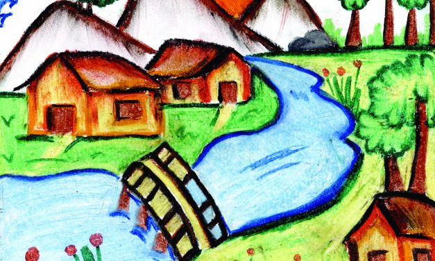 On the banks of the river