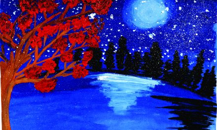 Snowy night