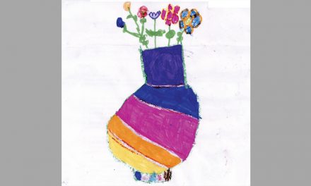 Flowers in a vase