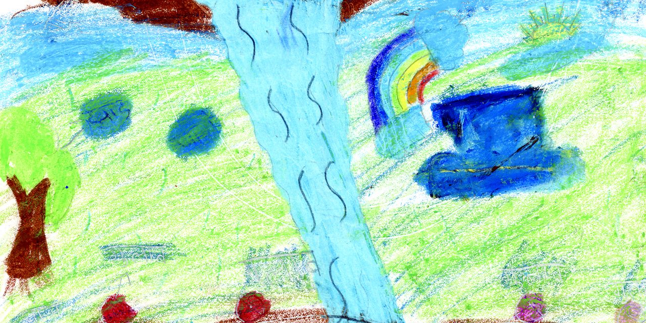 The river and the hills