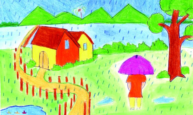Village scene