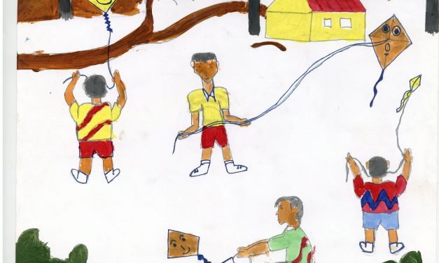 Kite flying season
