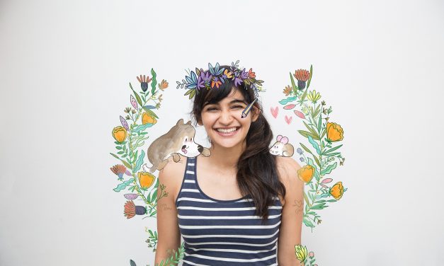 Spreading happiness through illustrations