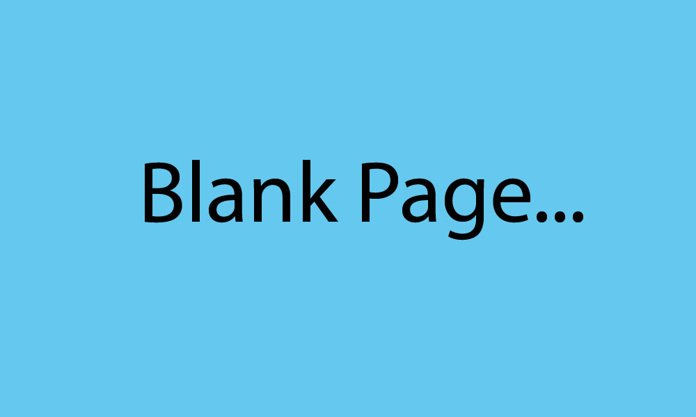 Blank Page…
