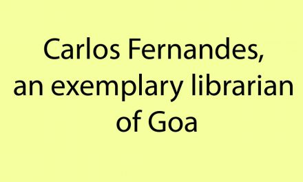 Carlos Fernandes, an exemplary librarian of Goa