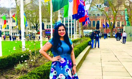 Goan girl at Commonwealth Day service