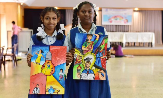 The Navhind Times organises Childrens’ Day Special art competition