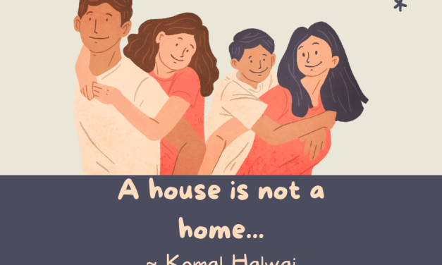 A house is not a home…