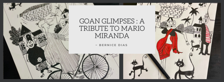 Goan Glimpses : A tribute to Mario Miranda