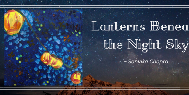 Lanterns Beneath the Night Sky