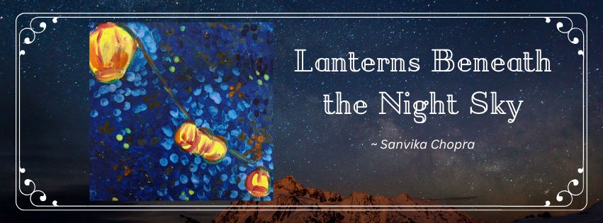Lanterns Beneath the Night Sky