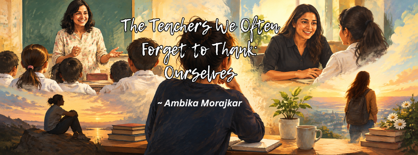 The Teachers We Often Forget to Thank: Ourselves