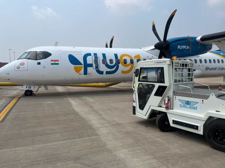 FLY91 starts commercial ops with Mopa-Bengaluru flight