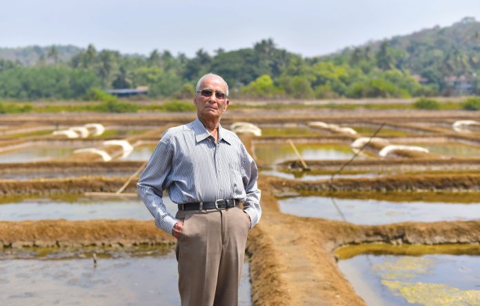 Govind Usno Bhobe, Goa’s Oldest Salt Pan Owner